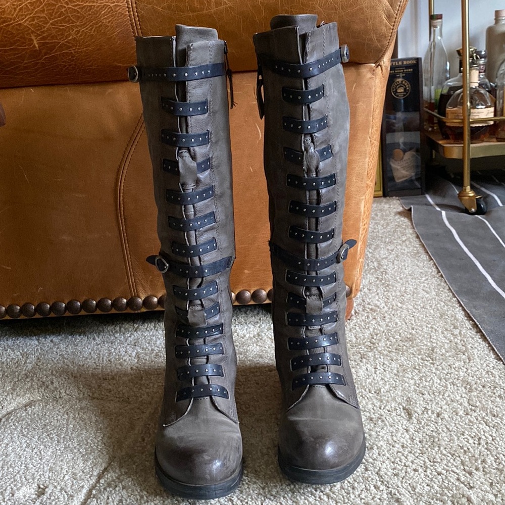 Free People Lieutenant Tall Boots
